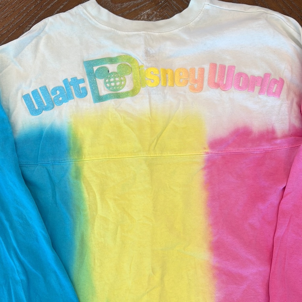 Kids Disney World Tie Dye Shirt - Picture 2 of 5